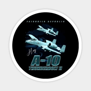 Fairchild A-10 Thunderbolt II Warthog Fighterjet Magnet